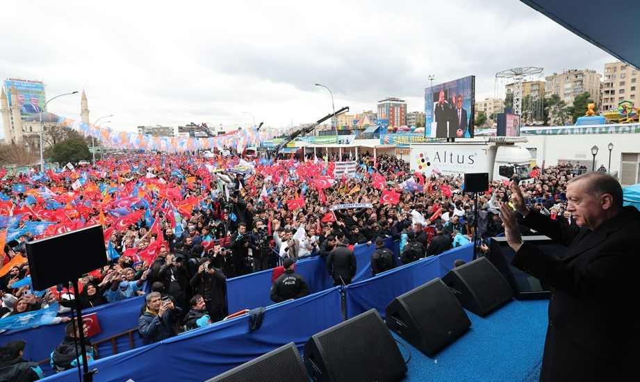 cumhurbaşkanı şanlıurfa mitingi