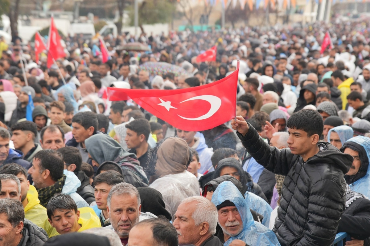 cumhurbaşkanı şanlıurfa mitingi