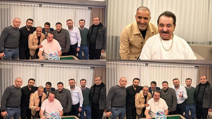 İbrahim Tatlıses'in Doğum Günü İmparator Gurubu Tarafından Kutlandı