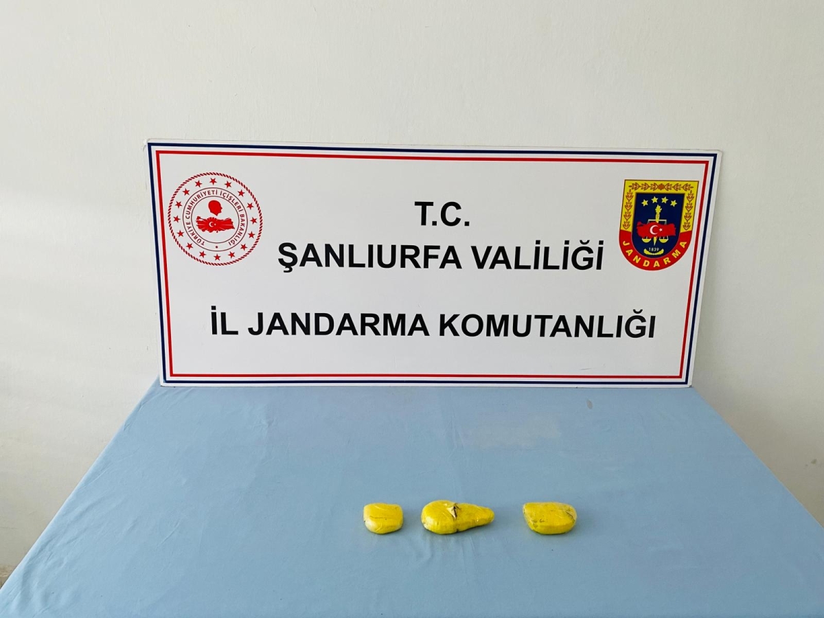 Şanlıurfa jandarmadan büyük uyuşturucu operasyonu