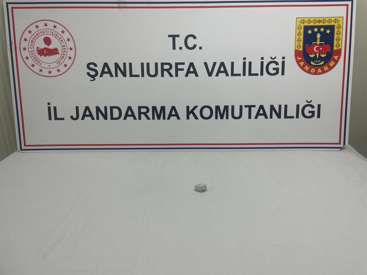 Şanlıurfa jandarmadan büyük uyuşturucu operasyonu