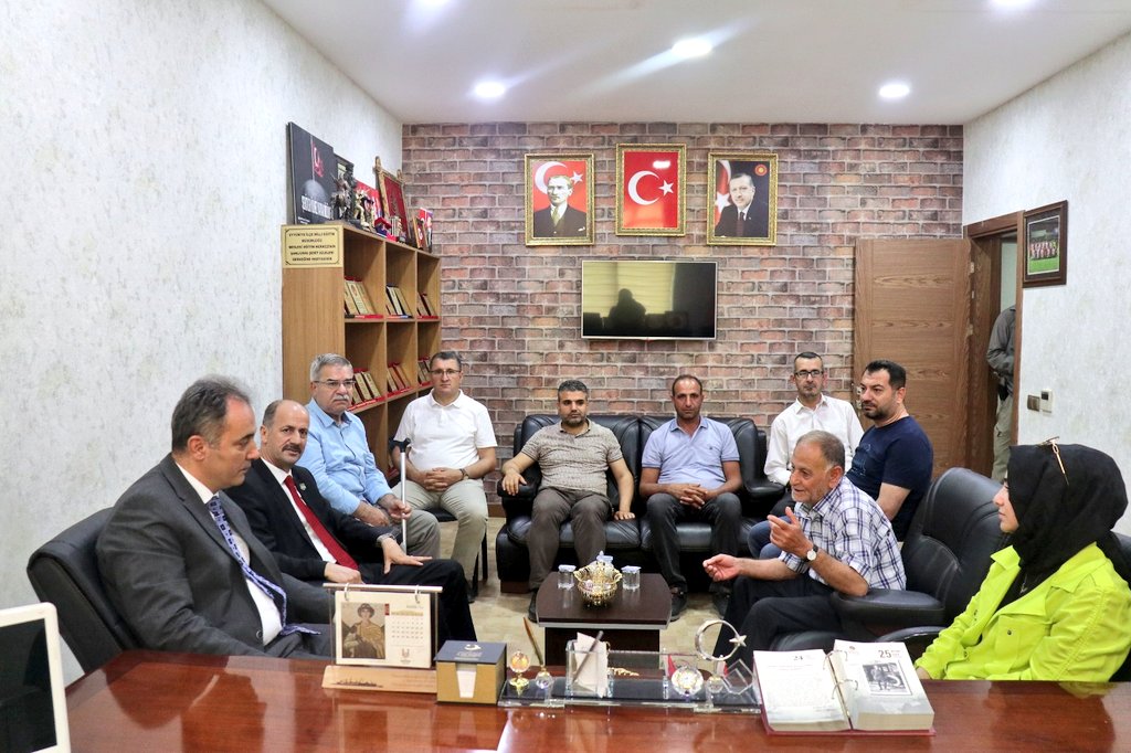 Şanlıurfa İl Emniyet Müdürü Bildirici'den Şehit ve Gaziler Derneği’ne Ziyaret