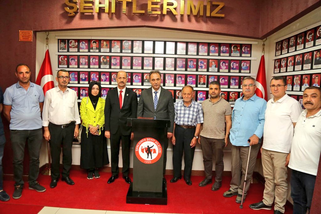Şanlıurfa İl Emniyet Müdürü Bildirici'den Şehit ve Gaziler Derneği’ne Ziyaret