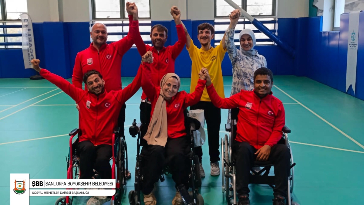 Şanlıurfa'nın Boccia Şampiyonları Kocaeli'nden Madalyalarla Döndü!