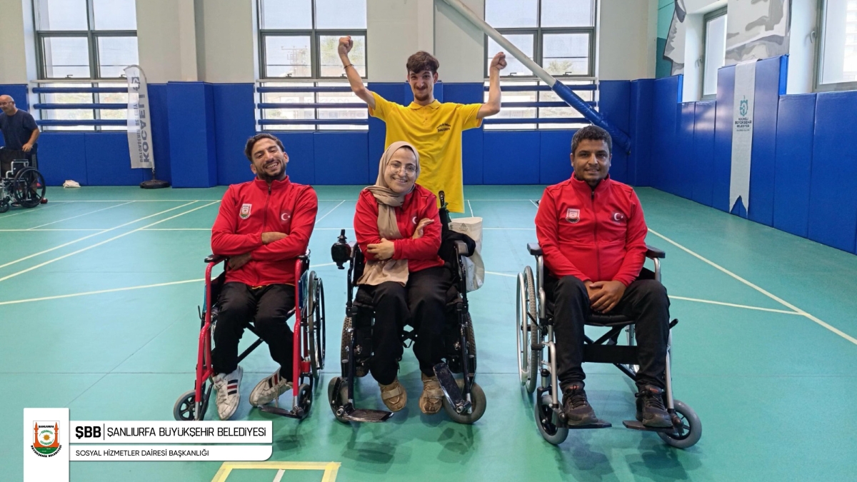 Şanlıurfa'nın Boccia Şampiyonları Kocaeli'nden Madalyalarla Döndü!