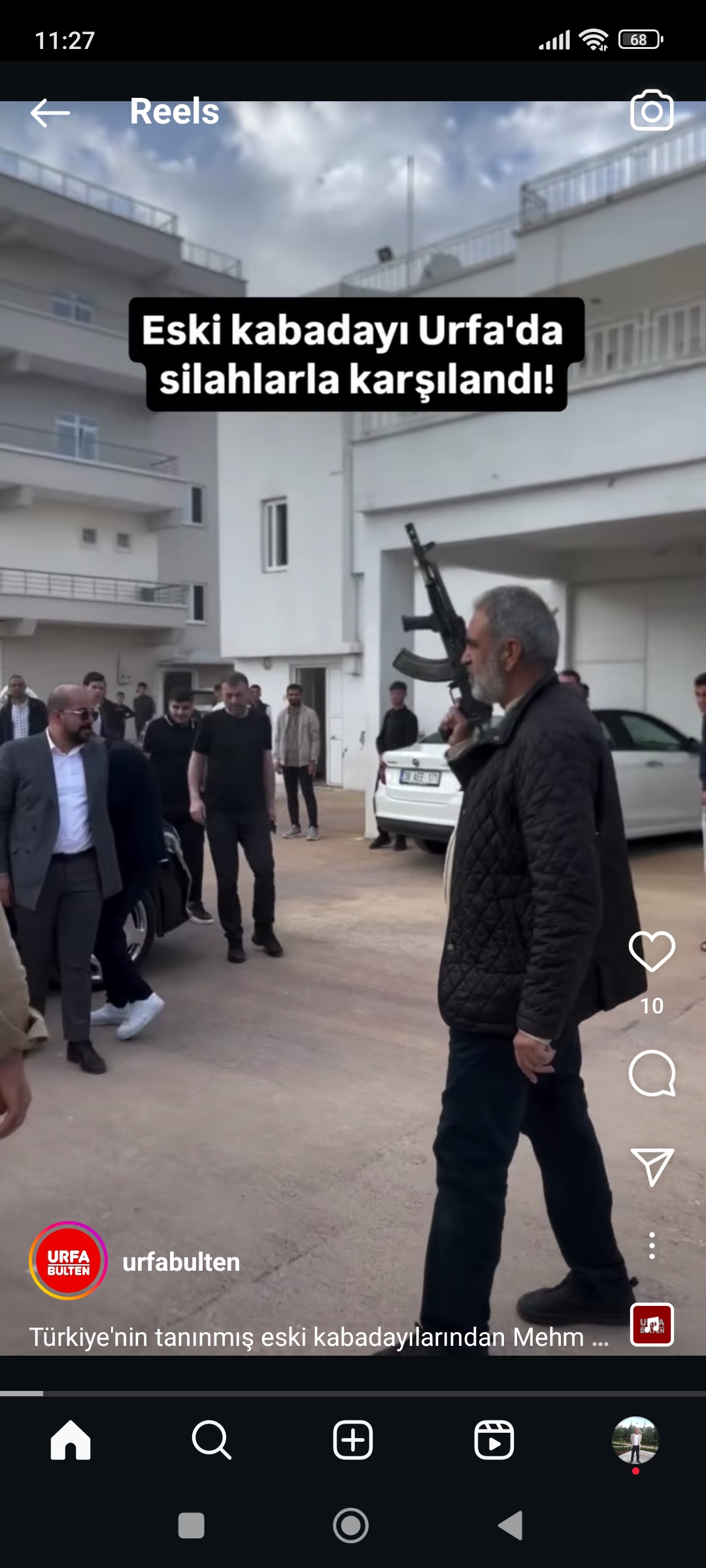 Türkiye’nin Tanınmış Eski Kabadayılarından Mehmet Ökten, Şanlıurfa’da Ağırlandı
