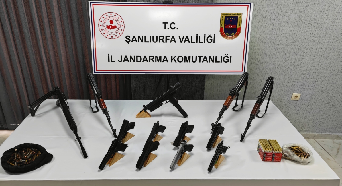 Şanlıurfa'da Silah Kaçakçılarına Büyük Darbe!