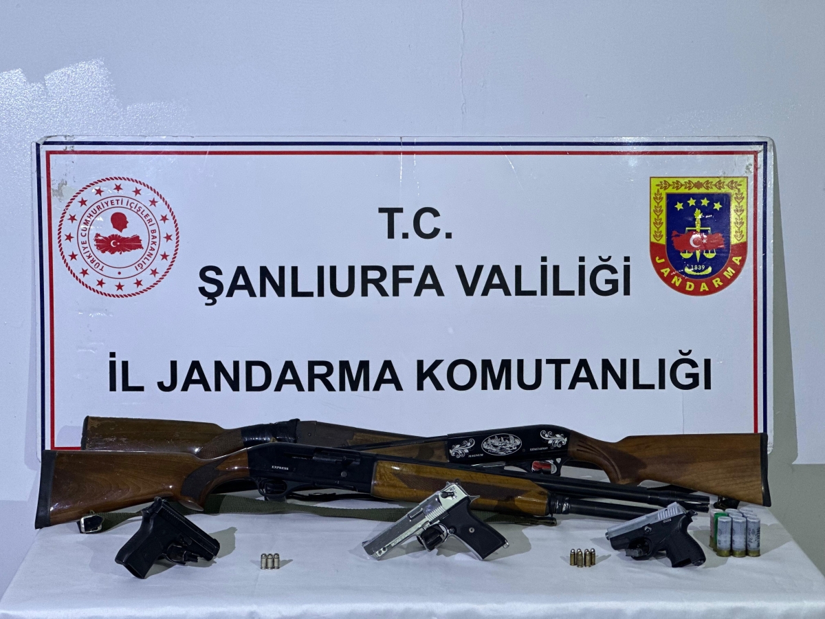 Şanlıurfa'da Silah Kaçakçılarına Büyük Darbe!