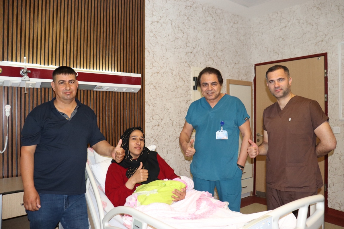ÇOCUK HASRETİ HARRAN ÜNİVERSİTESİ HASTANESİ’NDE SON BULDU