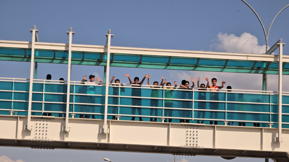 ŞANLIURFA’DA GAZZE İÇİN TIR KONVOYU EYLEMİ
