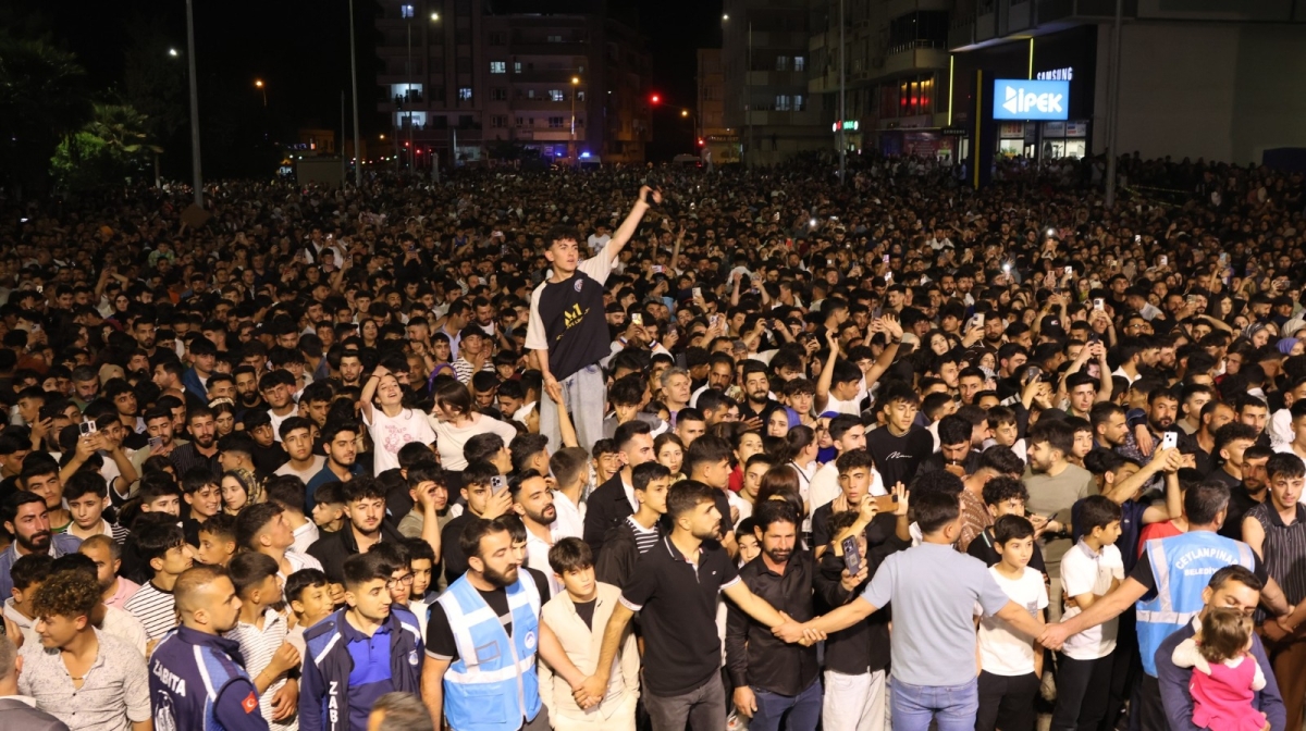 Ceylanpınar'da onbinler Bahar Şöleninde buluştu