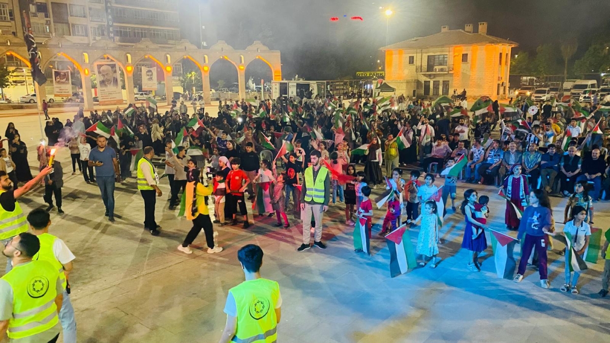 Şanlıurfa STK'larından Gazze İçin Anlamlı Nöbet: