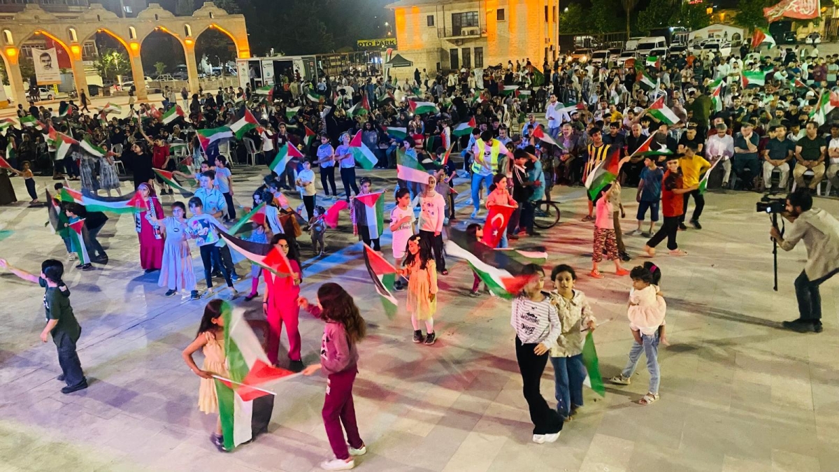 Şanlıurfa STK'larından Gazze İçin Anlamlı Nöbet:
