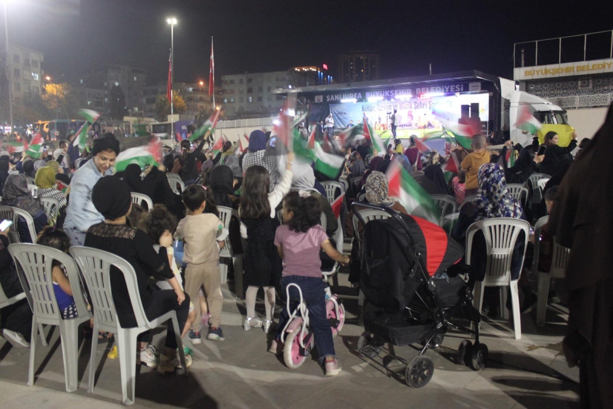 Şanlıurfa STK'larından Gazze İçin Anlamlı Nöbet: