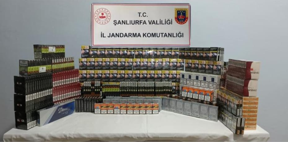 Şanlıurfa’da Jandarmadan Kaçak Tütün ve Çay Operasyonu