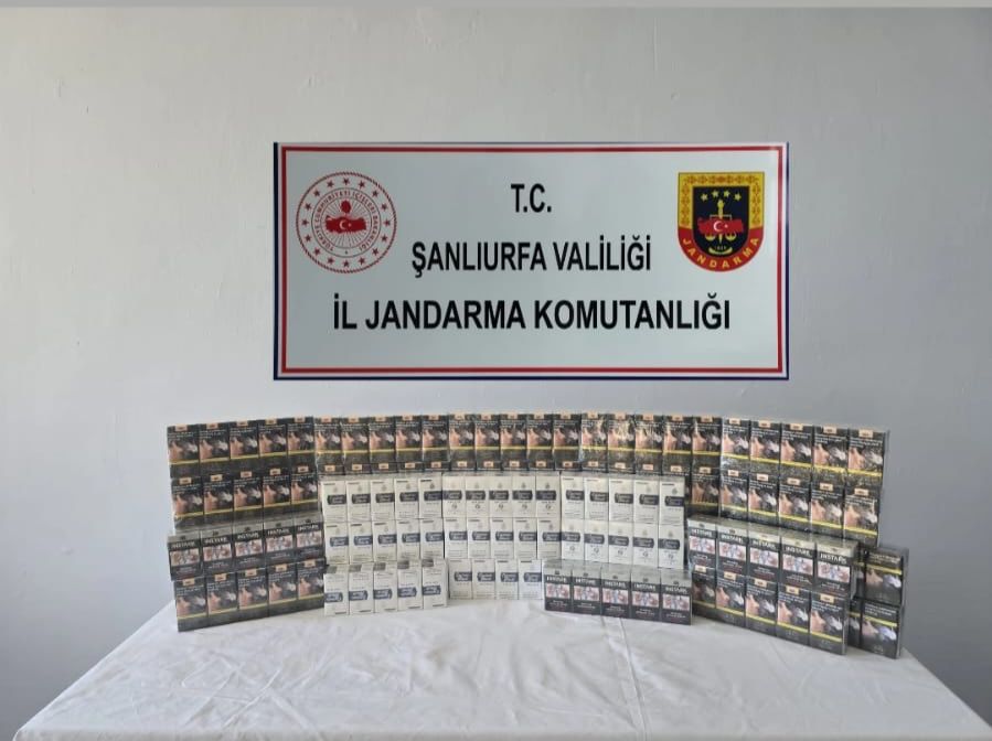 Şanlıurfa’da Jandarmadan Kaçak Tütün ve Çay Operasyonu