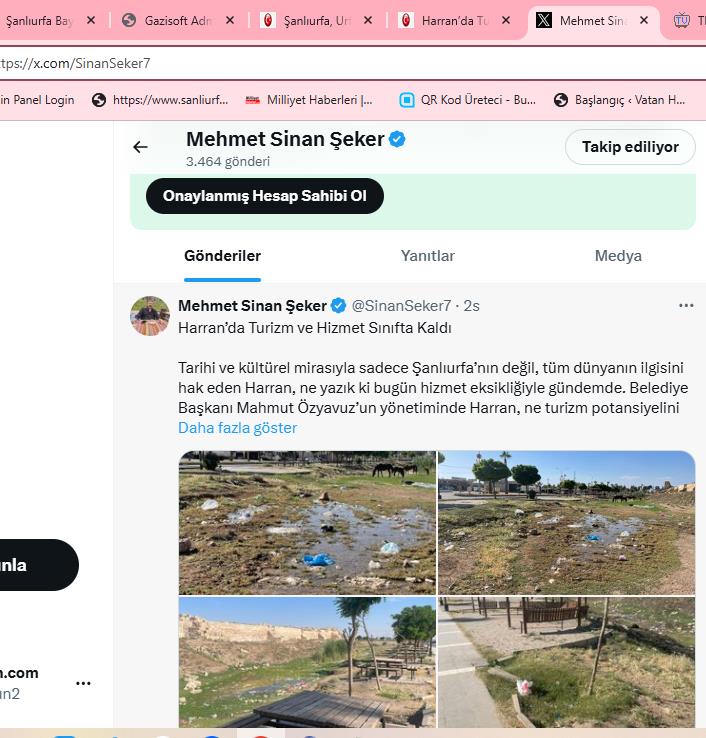 Harran’da Turizm ve Hizmet Alarm Veriyor: Medeniyetin Beşiği Sahipsiz Kaldı