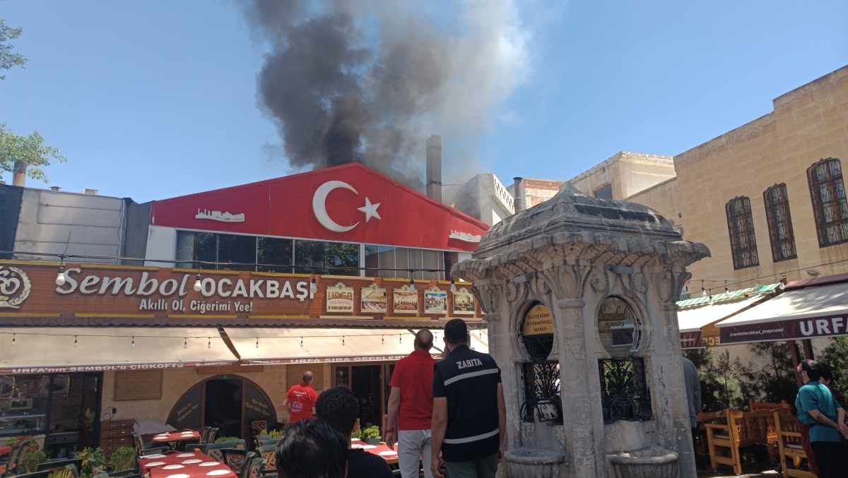 Şanlıurfa’da Korkutan Yangın! Ocakbaşında Çıkan Alevler Paniğe Neden Oldu