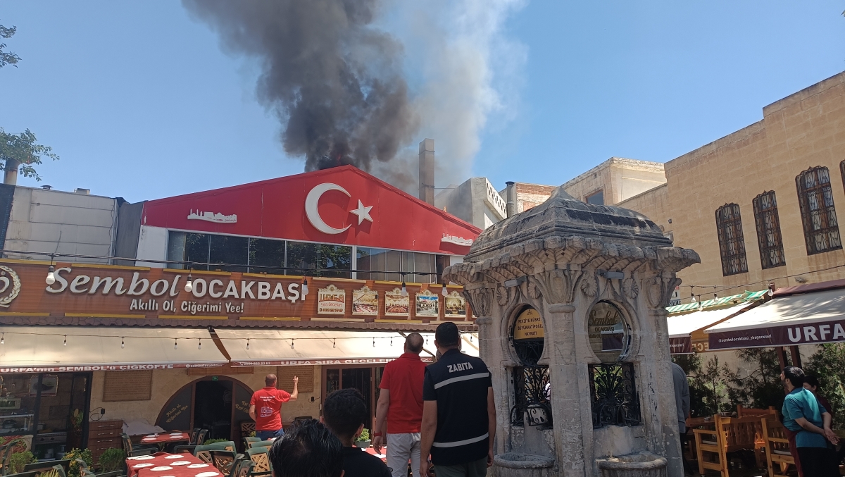 Şanlıurfa’da Korkutan Yangın! Ocakbaşında Çıkan Alevler Paniğe Neden Oldu