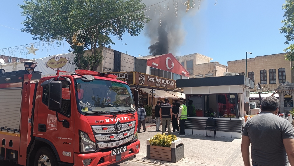 Şanlıurfa’da Korkutan Yangın! Ocakbaşında Çıkan Alevler Paniğe Neden Oldu