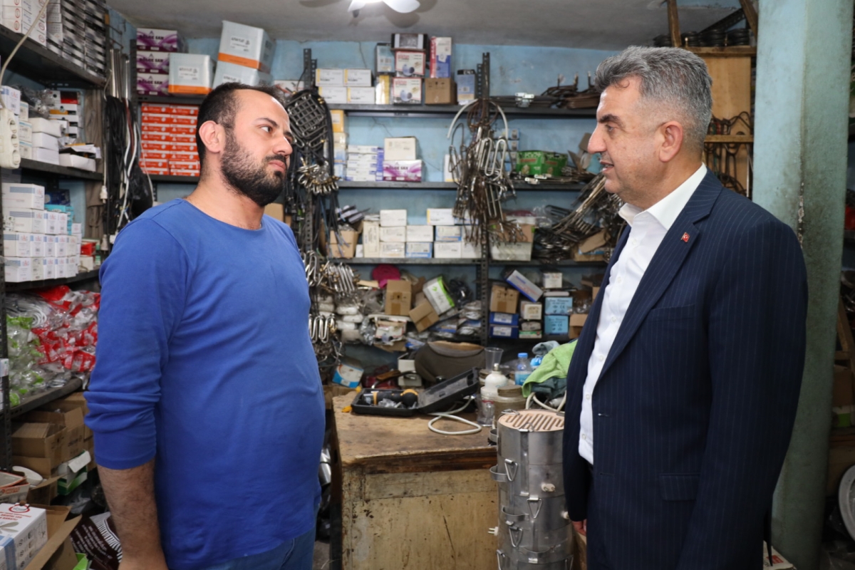 Günbegi Siverek'te Vatandaş ve Esnafla Buluştu