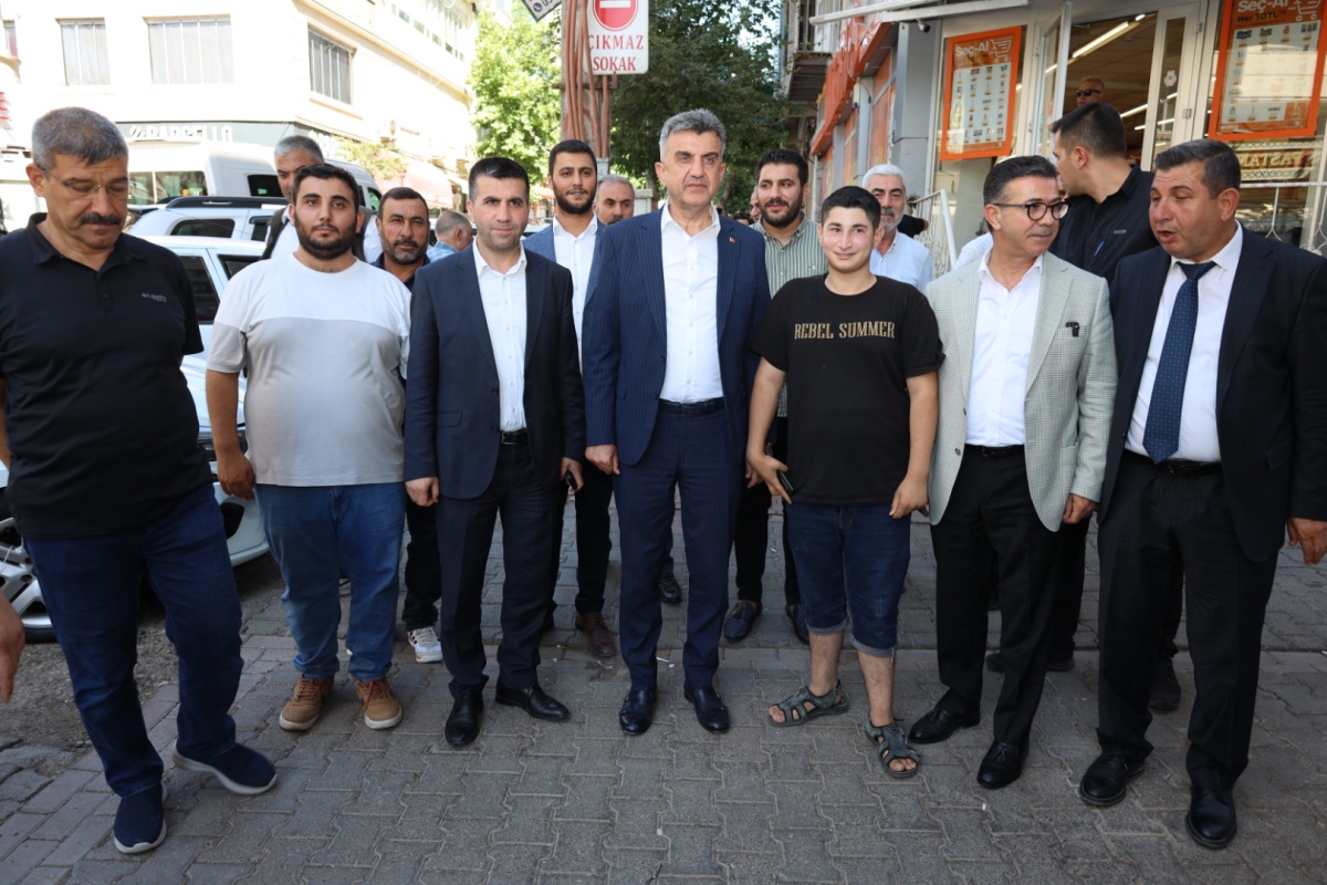 Günbegi Siverek'te Vatandaş ve Esnafla Buluştu