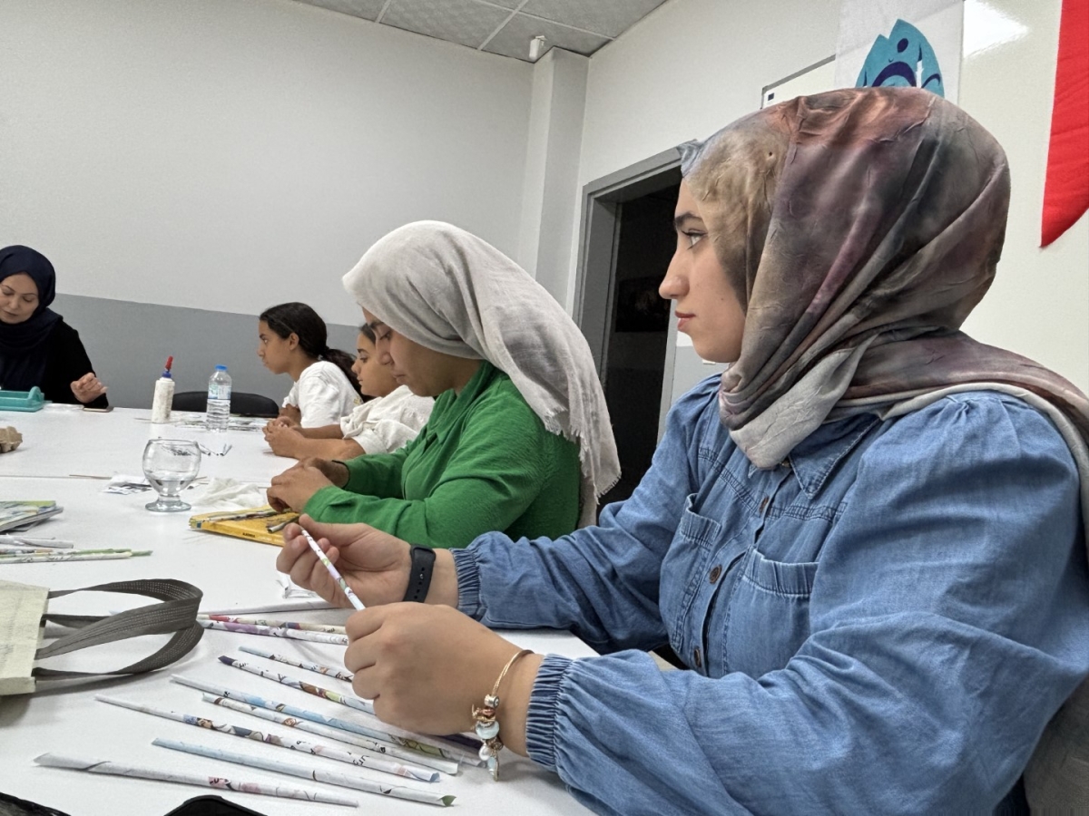 Eyyübiye'de Kadınlar Meslek Edinerek Geleceğe Hazırlanıyor