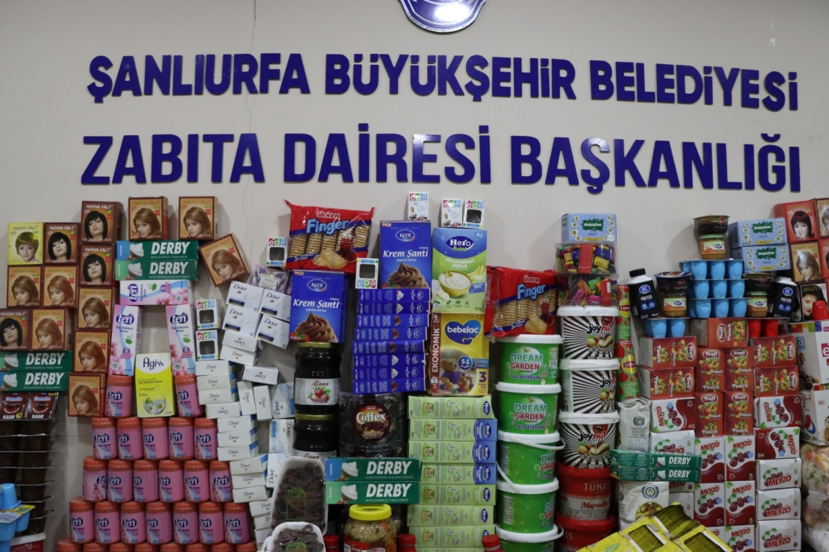 BÜYÜKŞEHİR ZABITASI, MARKET RAFLARINI MERCEK ALTINA ALDI