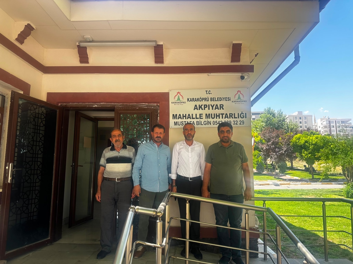 DEM Parti Heyetlerinden Karaköprü ve Eyyübiye’de Muhtar Ziyaretleri