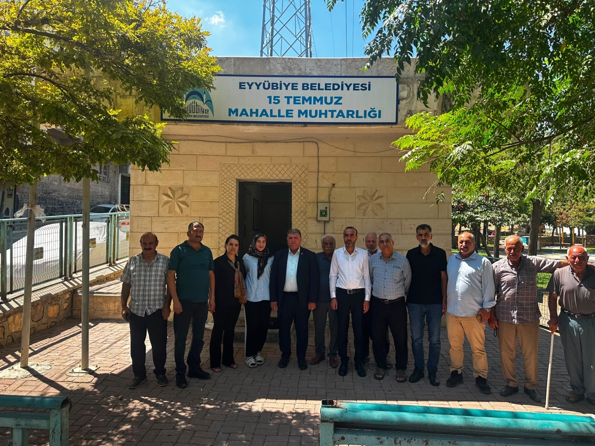 DEM Parti Heyetlerinden Karaköprü ve Eyyübiye’de Muhtar Ziyaretleri