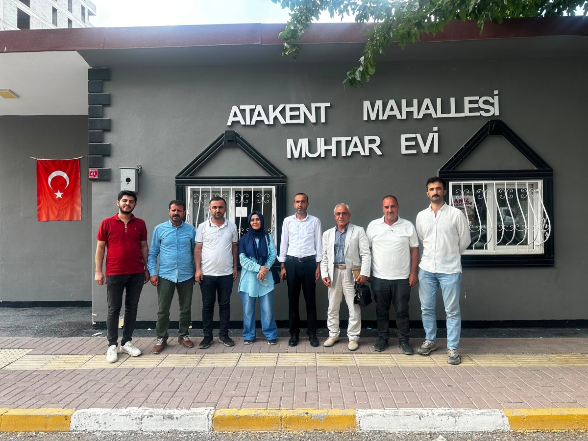 DEM Parti Heyetlerinden Karaköprü ve Eyyübiye’de Muhtar Ziyaretleri