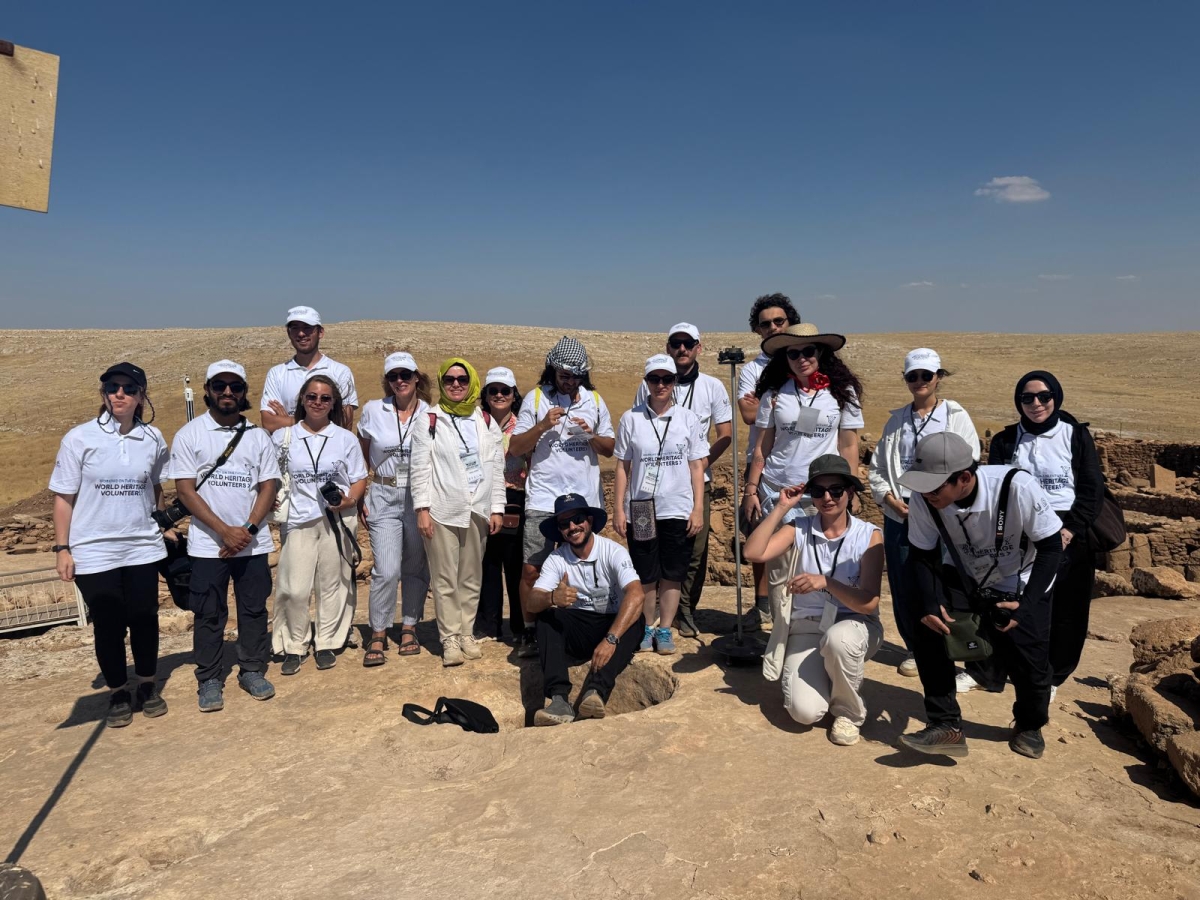 ŞANLIURFA, UNESCO DÜNYA MİRASI GÖNÜLLÜLERİNİ TAŞ TEPELER’DE AĞIRLADI