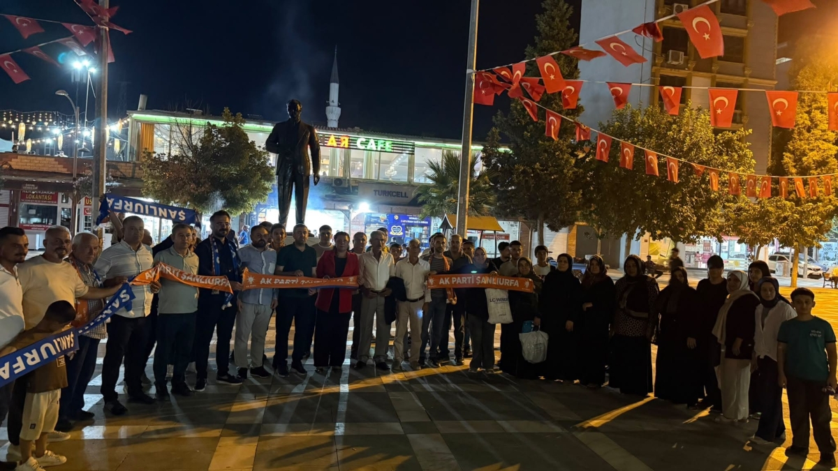 AK Parti Şanlıurfa Teşkilatlarından Malazgirt Zaferi Programına Yoğun Katılım