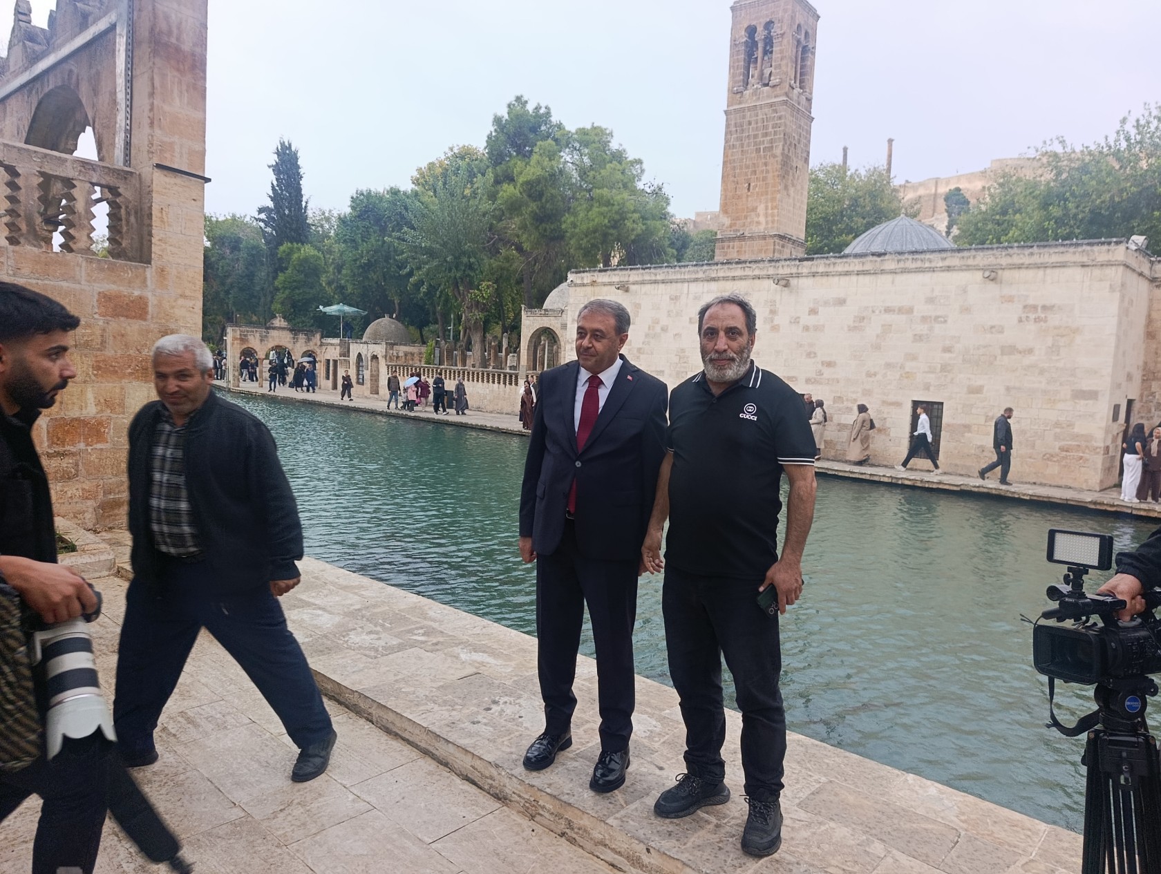 Şanlıurfa balıklıgöl'de vali gezisi