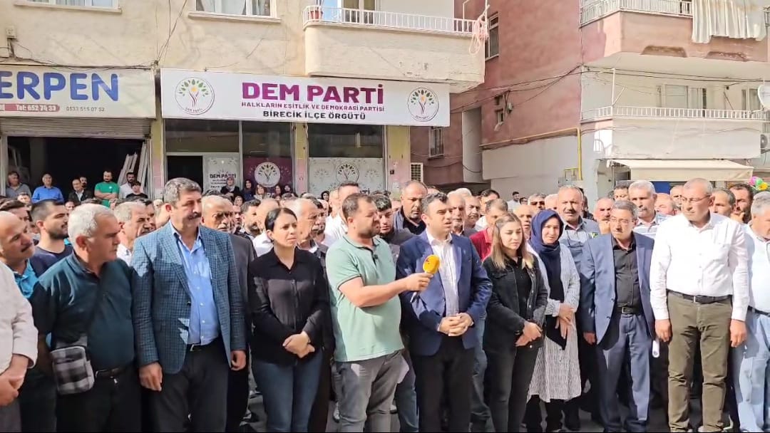 DEM ’parti Birecik açıklaması