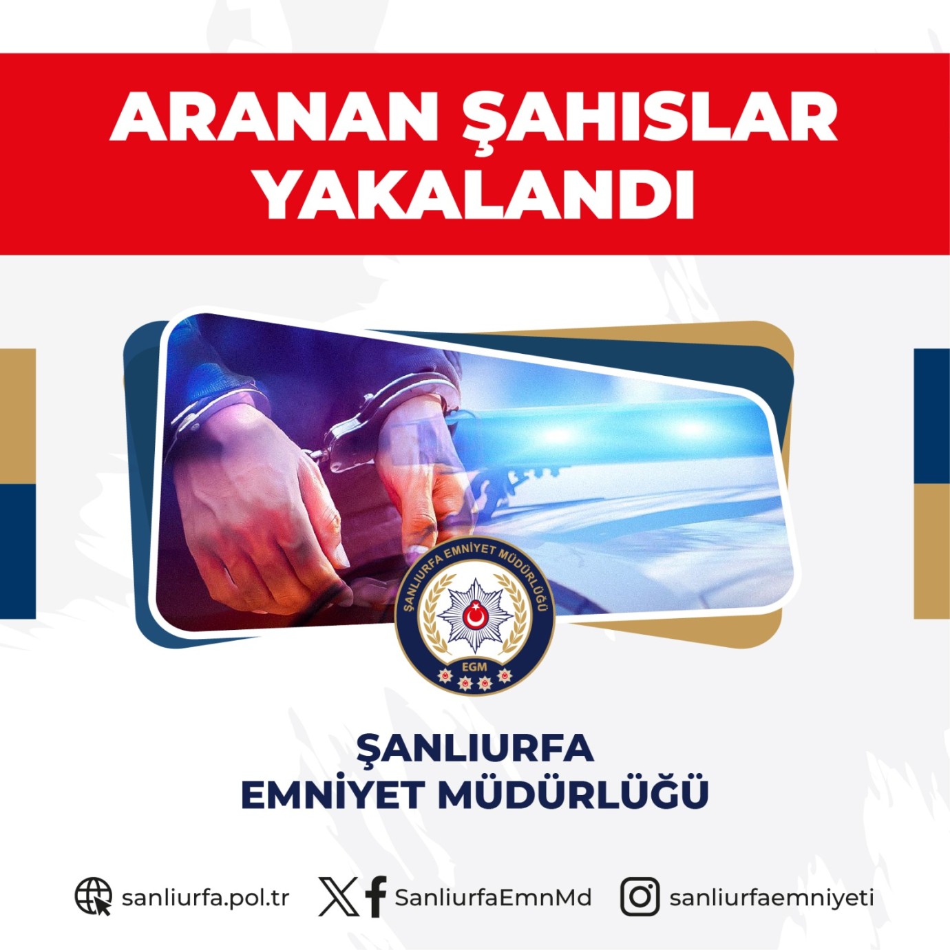 Şanlıurfa'da Aranan 17 Şahıs yakalandı