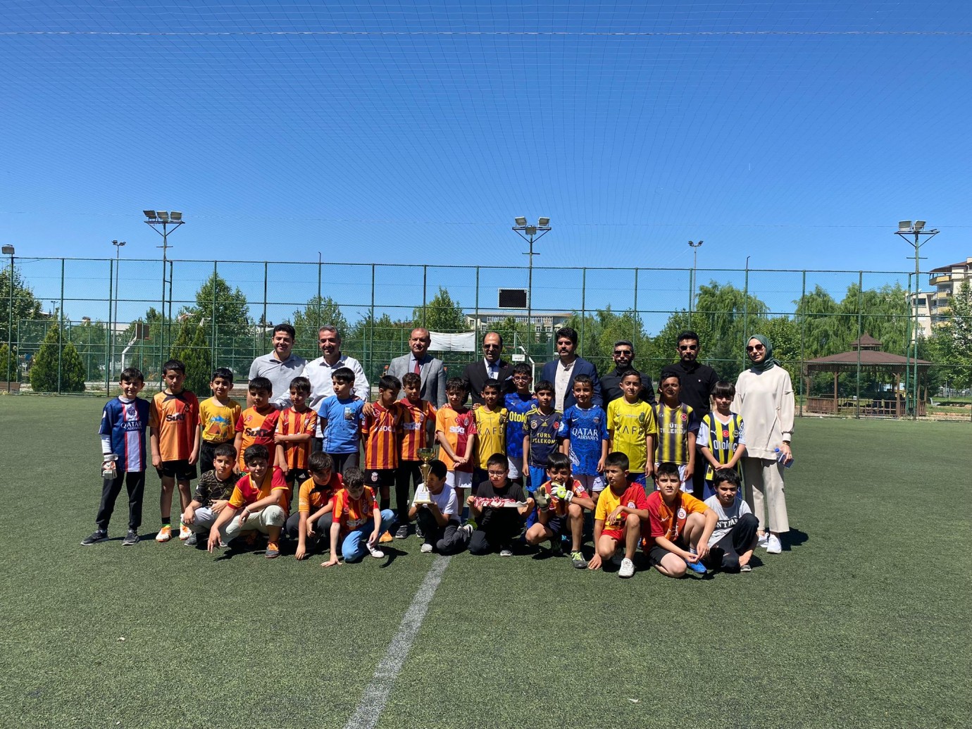 Bigep Kapsamında Birecik Emin Saygın İlkokulu'nda Düzenlenen Minikler Futbol Turnuvası