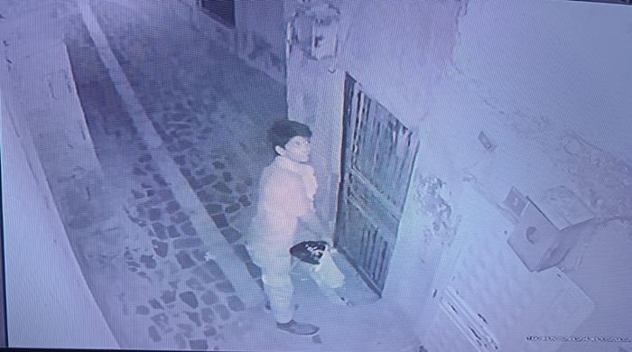 Şanlıurfa’da hırsızlık anı kamarada