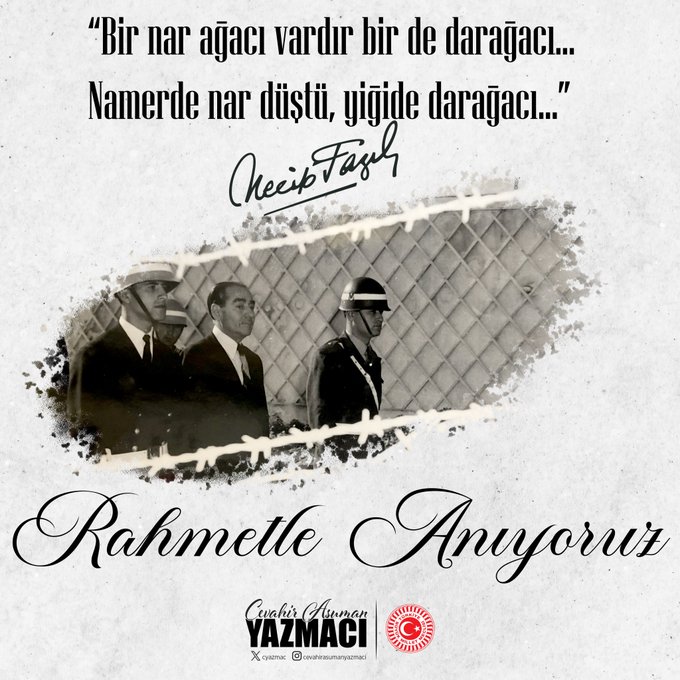 27 Mayıs Darbesinin 64. Yılında Anma ve İbret