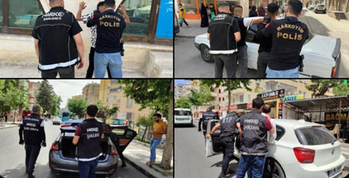Şanlıurfa Emniyet Müdürlüğü, Narkotik Operasyonlarını Sürdürüyor