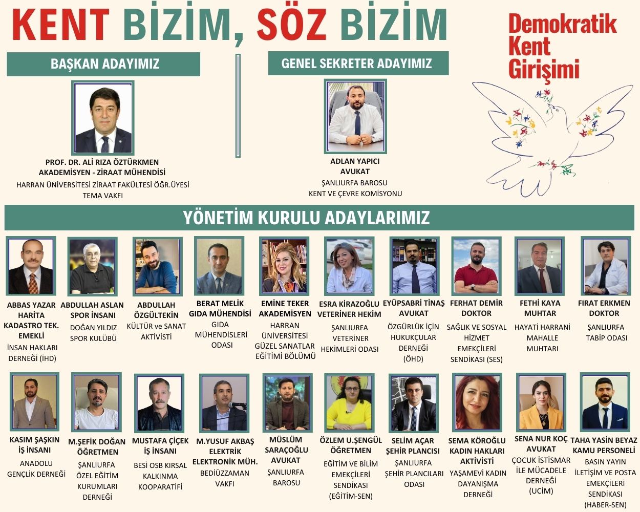 Şanlıurfa Kent Konseyi'nde Usülsüz Genel Kurul Tartışması