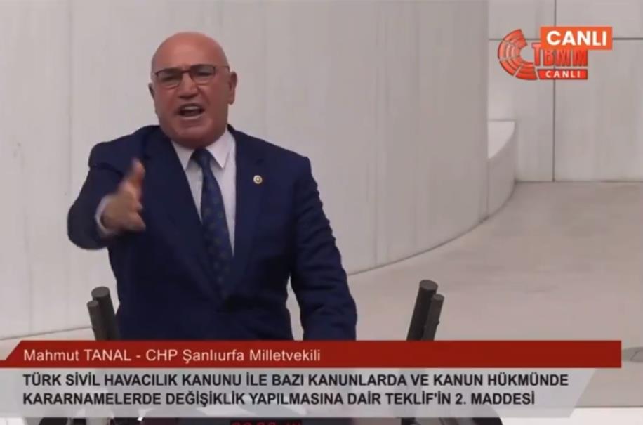 Mahmut Tanal, Meclis Kürsüsünde Şanlıurfa'nın Sorunlarını Gündeme Getirdi