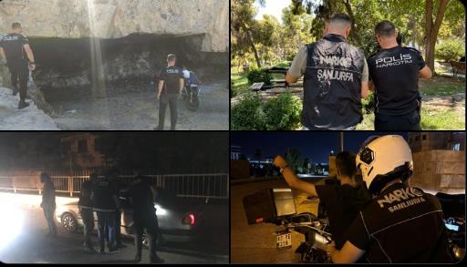 Şehitlik'te Narkotik Alan Denetimleri Sürüyor