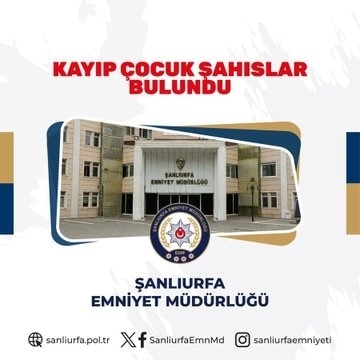 Kayıp Çocuklar Bulundu ve Ailelerine Teslim Edildi