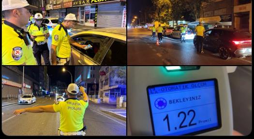 Şanlıurfa'da Trafik Denetlemeleri Sıklaştırıldı: Alkollü Sürücülere Ceza Yağdı