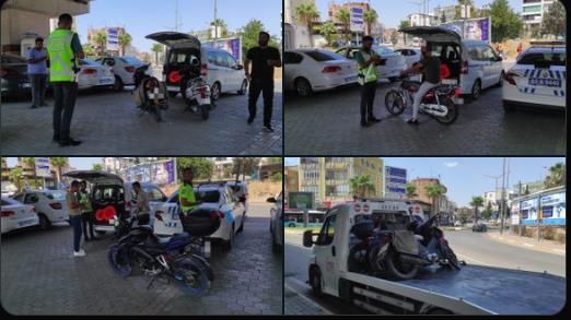 Motosikletli Sürücülere Yönelik Trafik Denetimleri Devam Ediyor