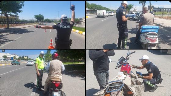 Motosiklet Sürücülerine Yönelik Denetimlerin Sonuçları: 466 Araç Trafikten Men Edildi