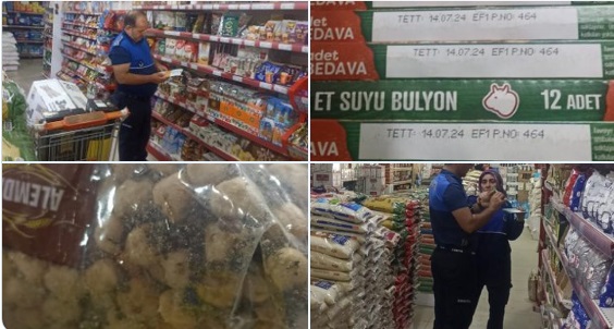 Karaköprü'de Zabıta Müdürlüğü'nden Market Denetimleri: Tarihi Geçmiş Ürünlere El Konuldu