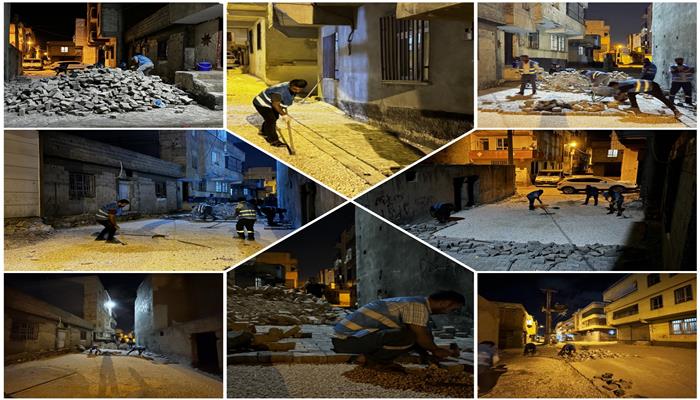  Şanlıurfa’da Sıcak Hava Nedeniyle Gece Çalışması