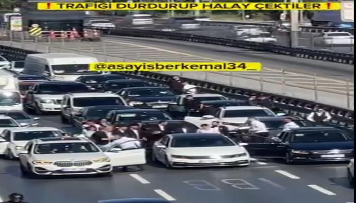 İstanbul'da Trafiği Engelleyen Düğün Konvoyuna Yasal İşlem: 